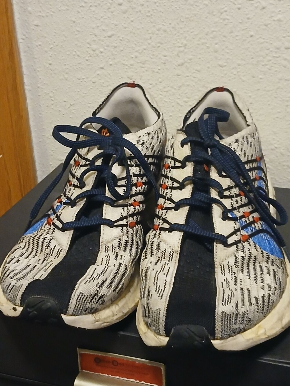 ​Nike ZoomX Pegasus Turbo Next Nature Men’s Size 9 Running Shoes White/Blue